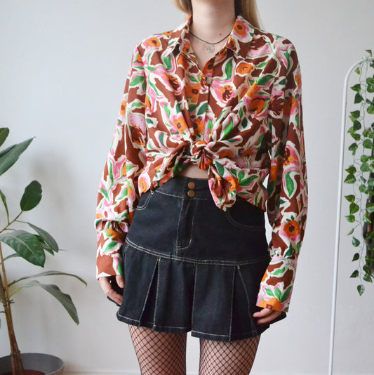 Floral blouse uk 18
