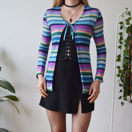 Stripe cardi XS
