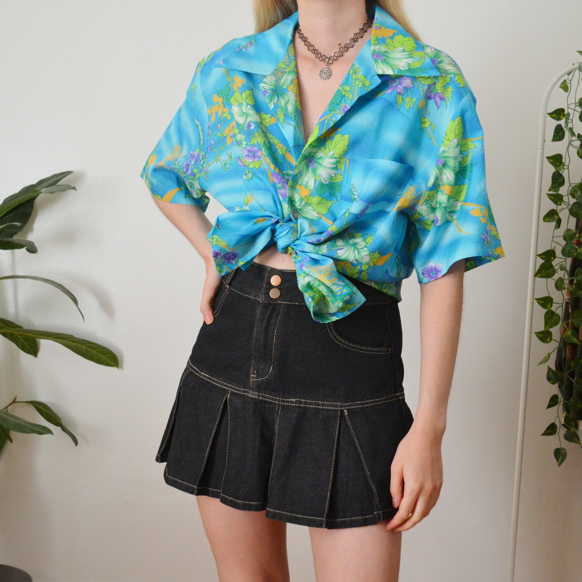 Vintage Tropical Shirt XL