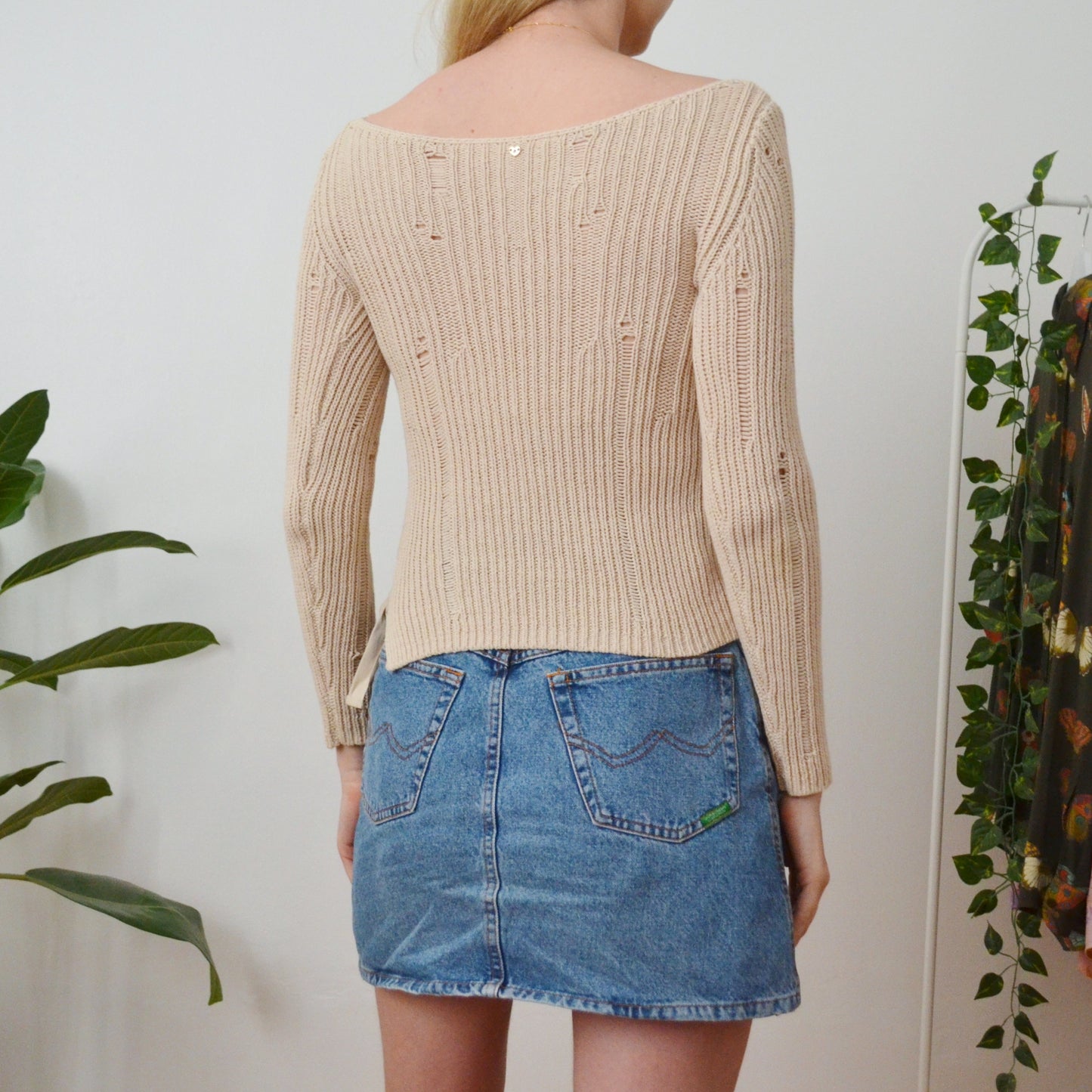 Beige jumper S