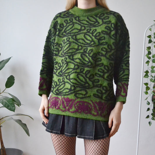 Green jumper L