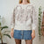 Floral jumper M
