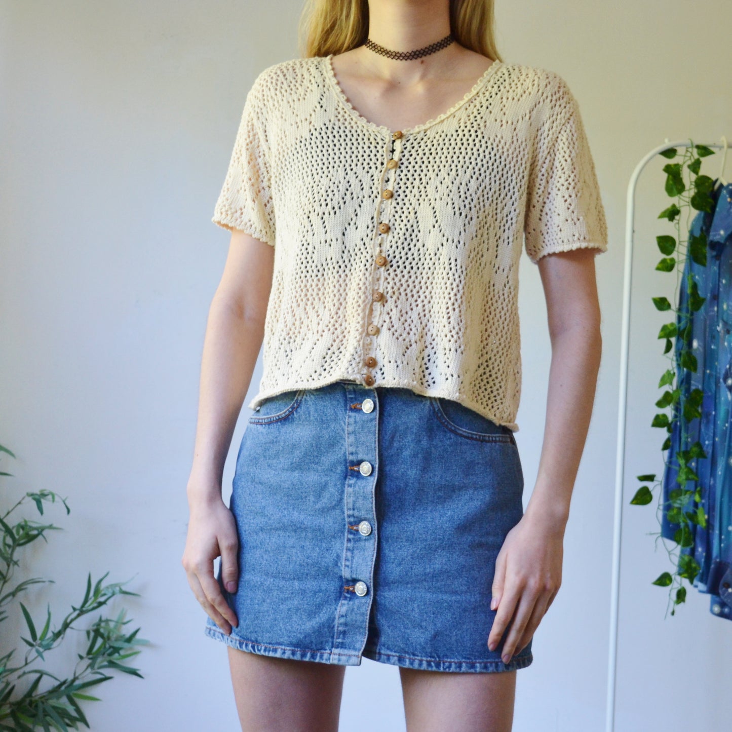 Crochet top M