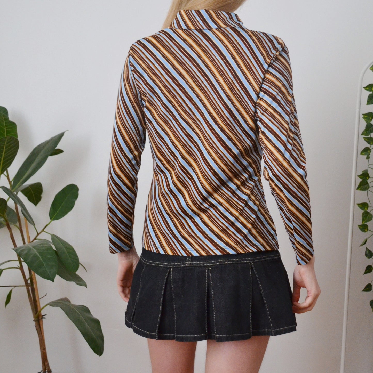 Vintage Stripe Blouse S