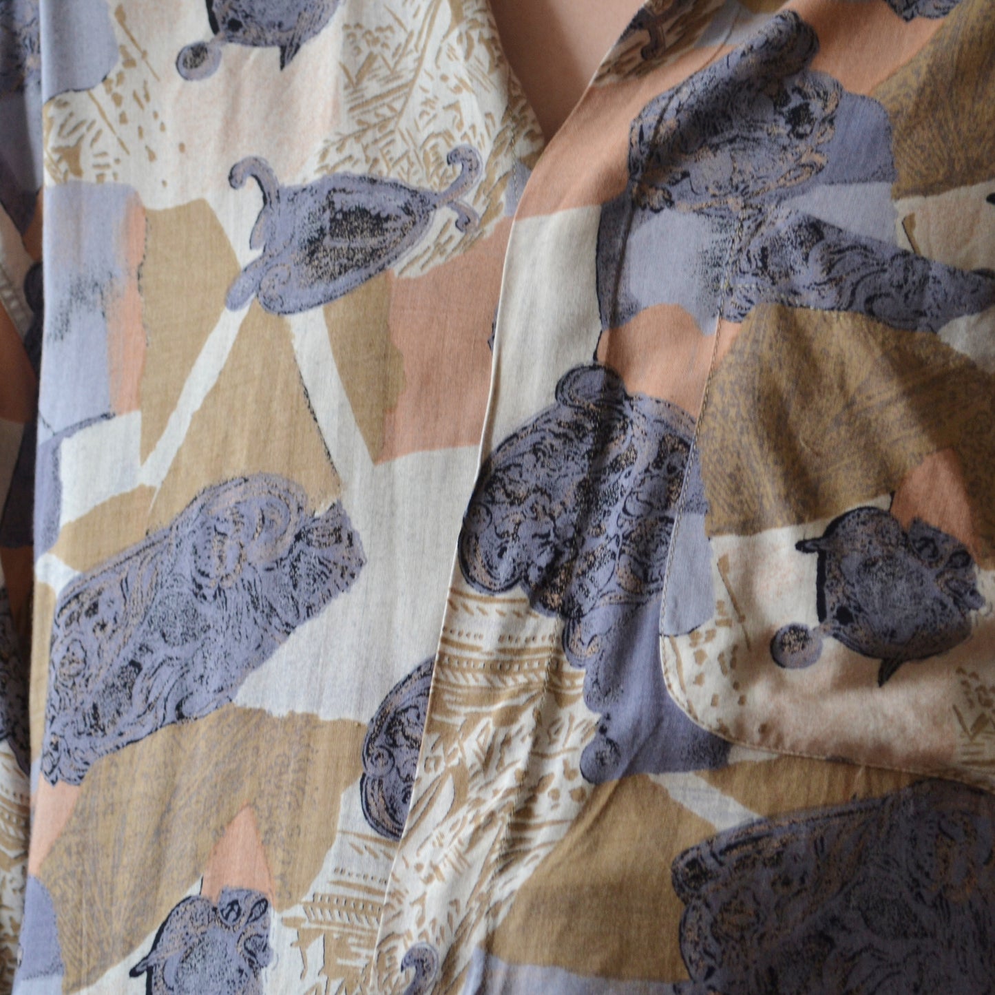 Vintage Abstract Shirt S