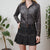 Vintage Snakeskin Velvet Blouse 12