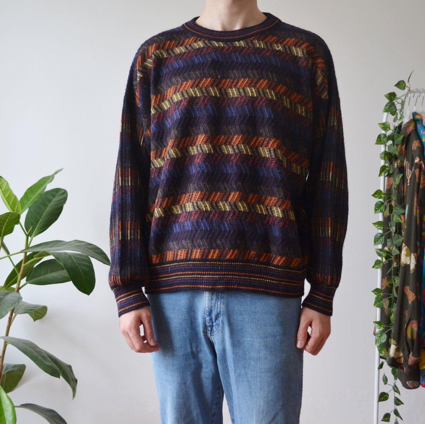 Stripe jumper M