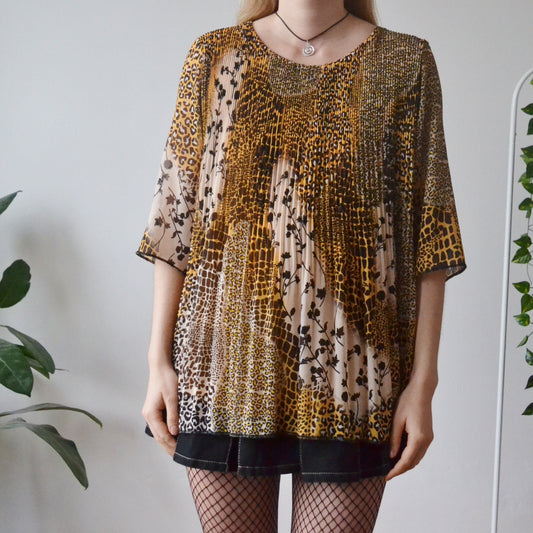 Leopard top L