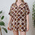 Vintage Brown Shirt uk 16-18