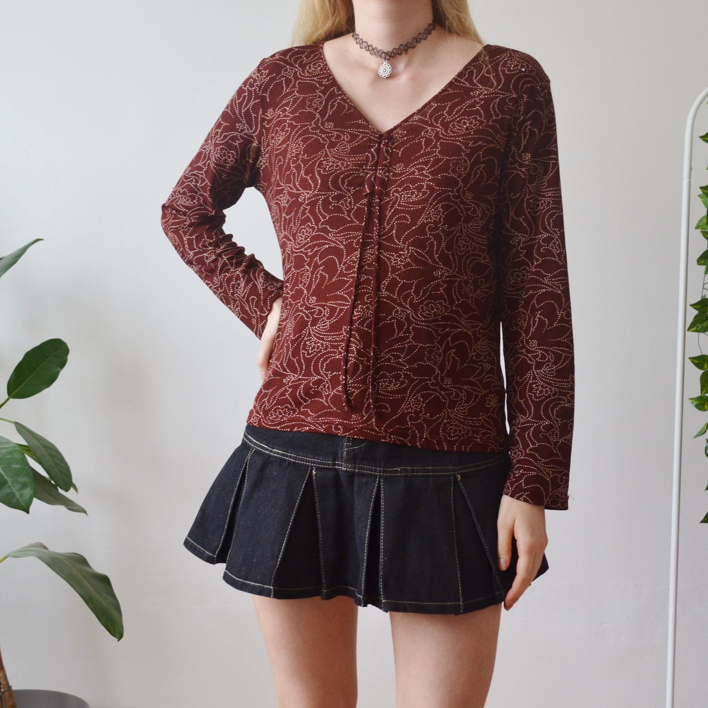 Vintage Boho Top L