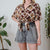 Vintage Brown Shirt uk 16-18