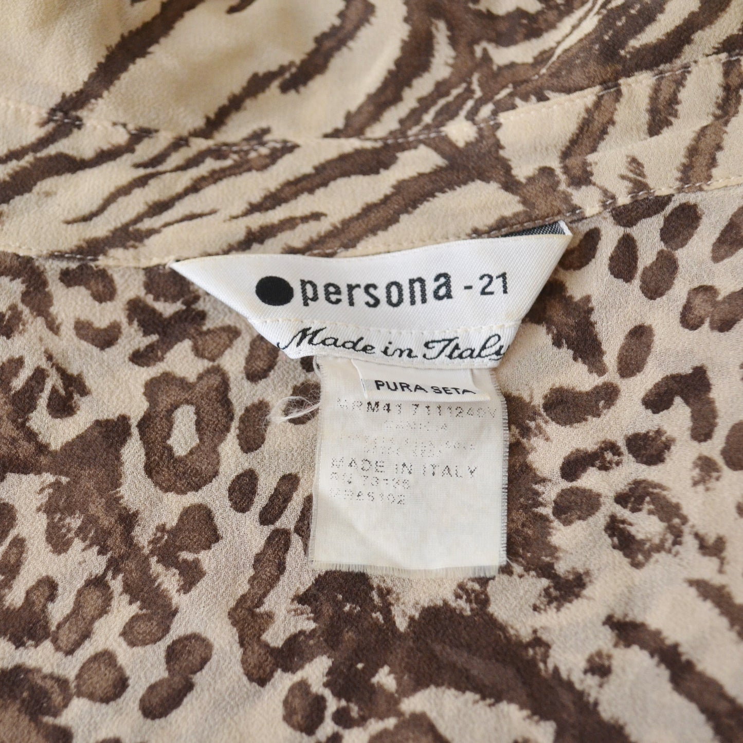 Silk blouse S