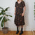 Vintage Floral Dress XL