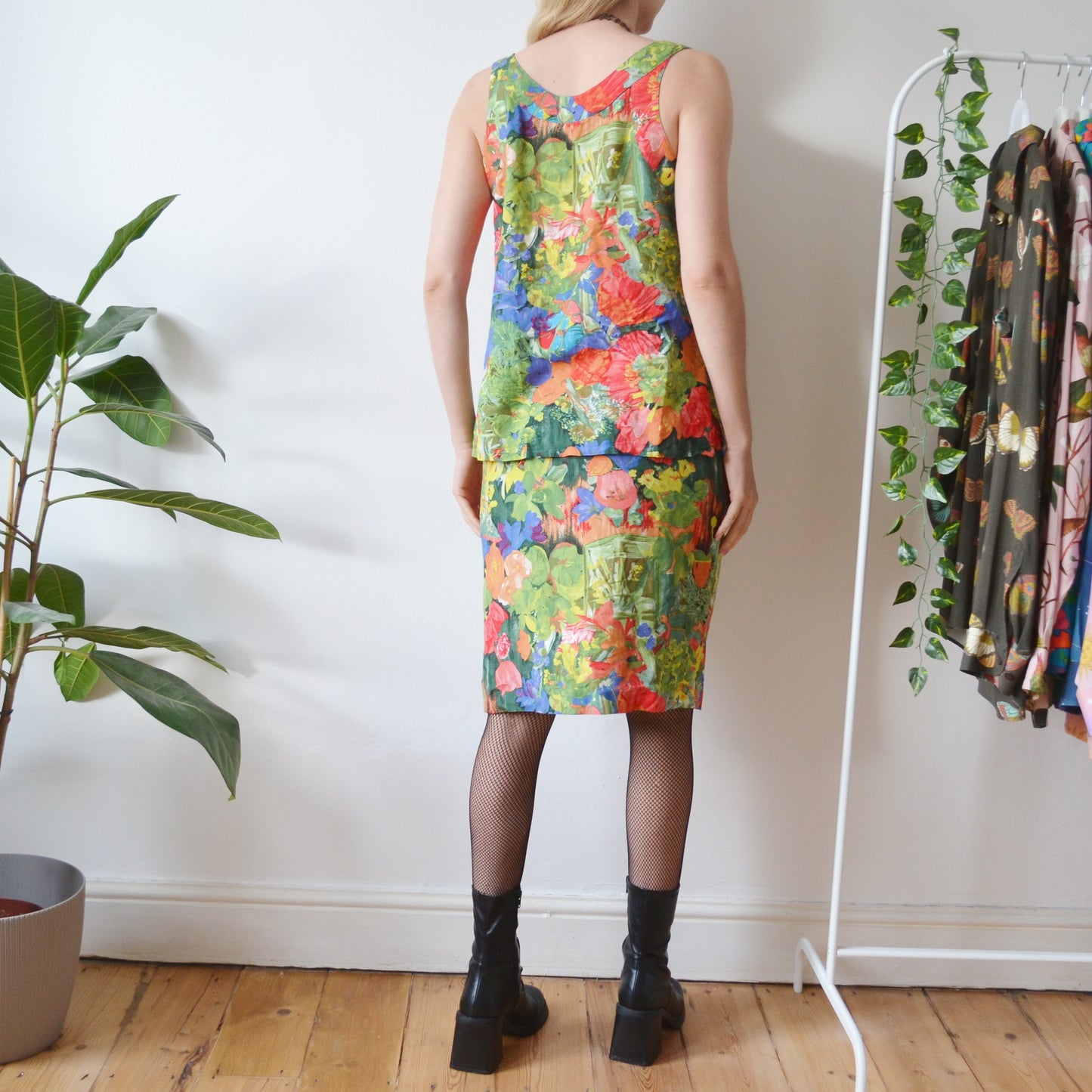 Floral two piece M