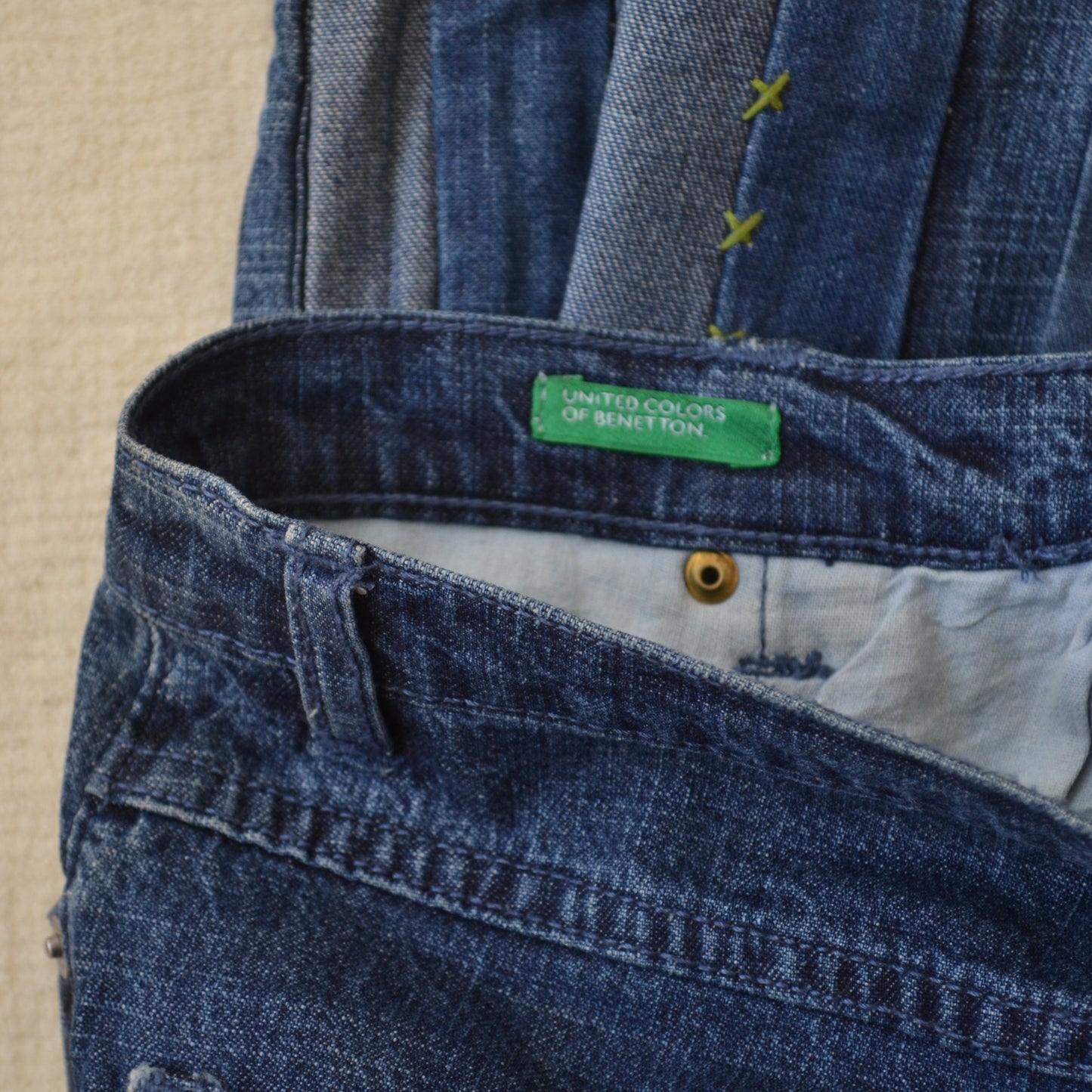 Vintage Embroidered Jeans S