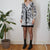 Vintage Monochrome Dress S