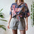 Abstract shirt L