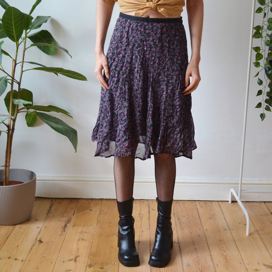 Floral skirt M