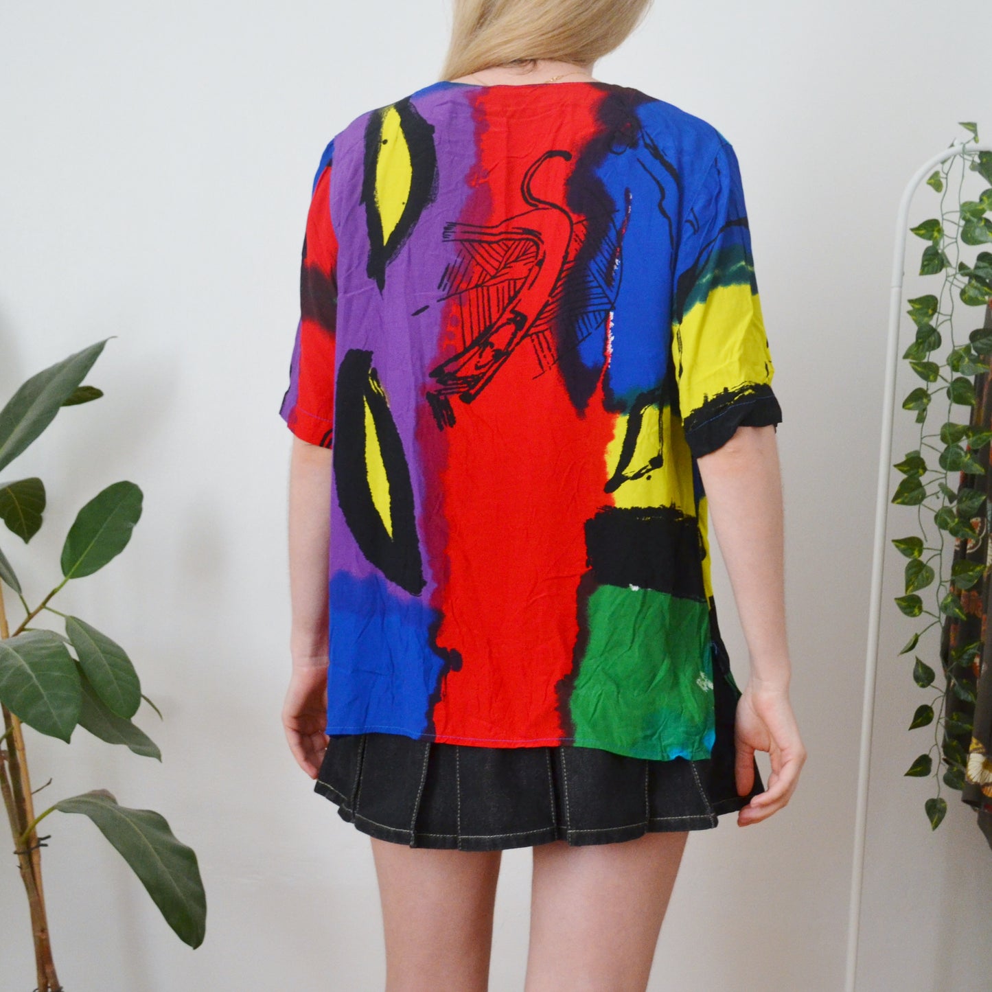 Vintage 80s Blouse M