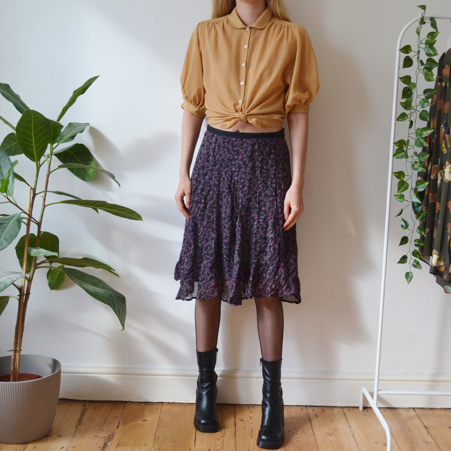 Floral skirt M