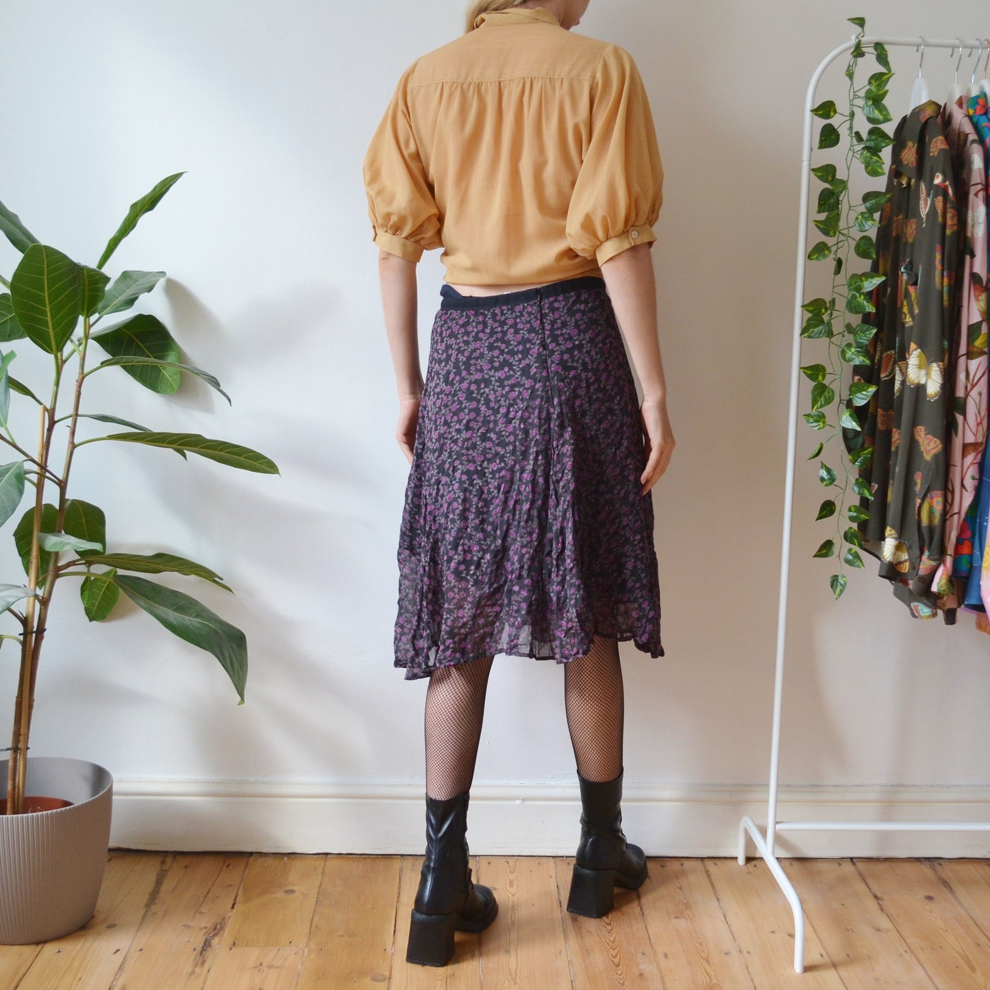 Floral skirt M