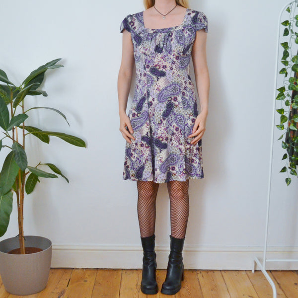 Vintage Paisley Dress M
