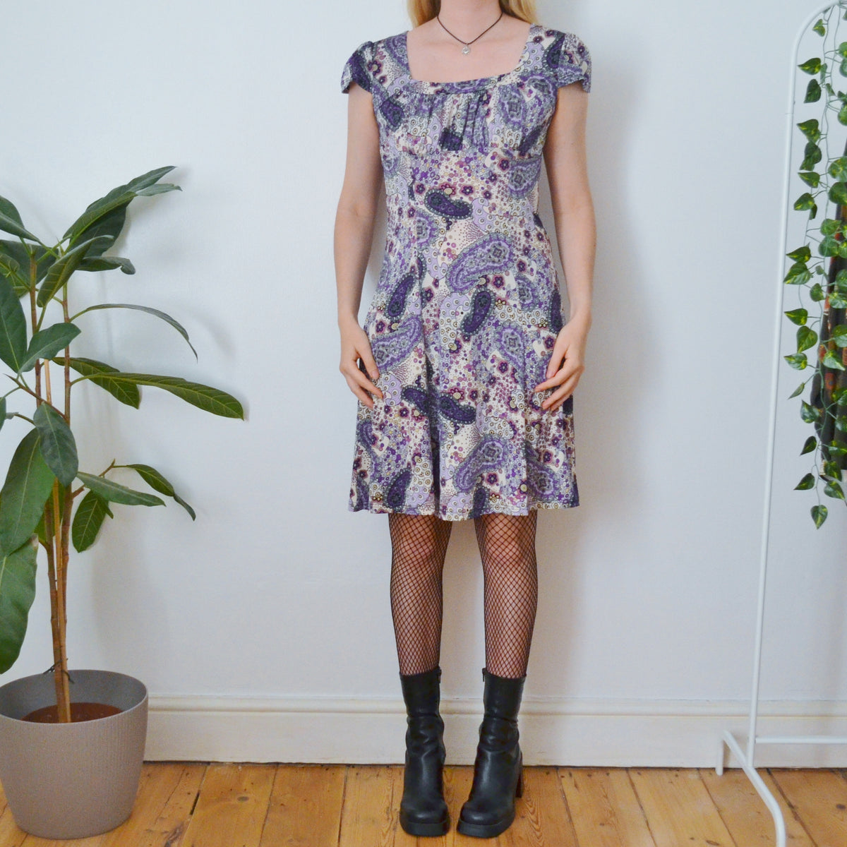 Vintage Paisley Dress M