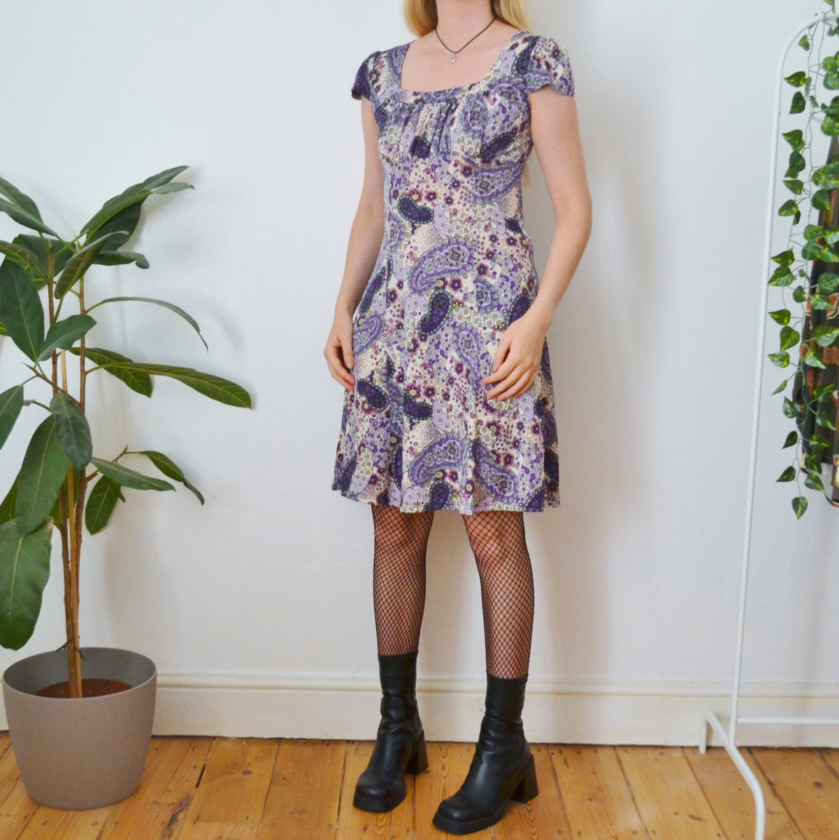 Vintage Paisley Dress M