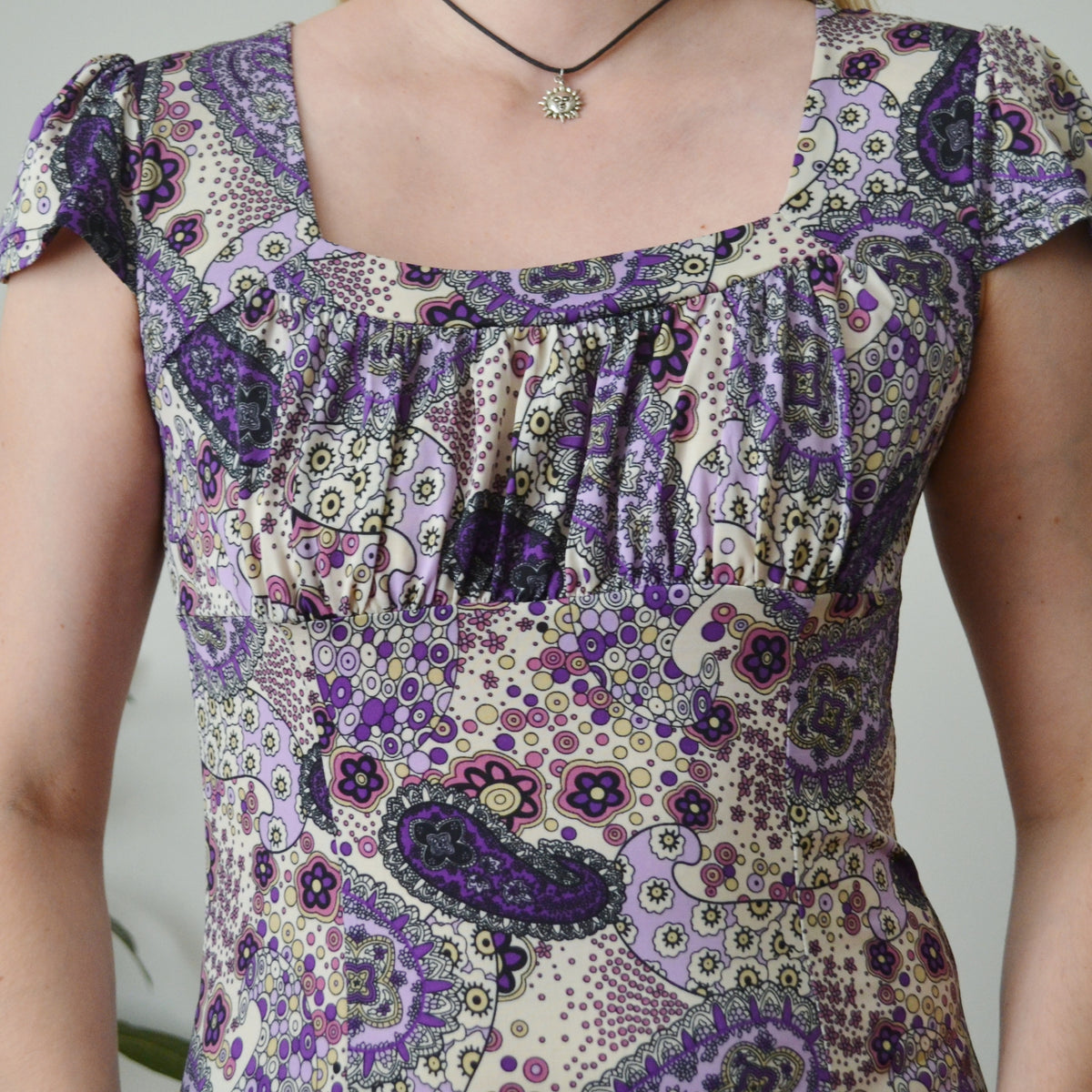 Vintage Paisley Dress M