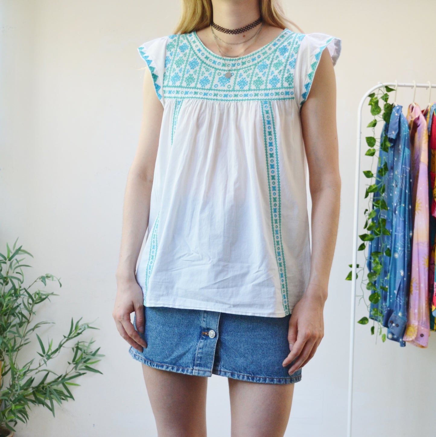 Boho top uk 10