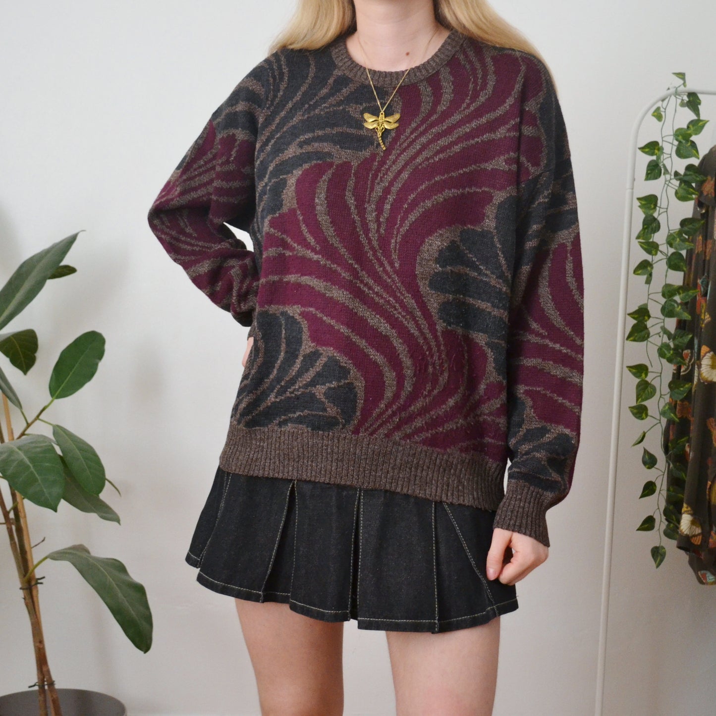 Vintage Ornate jumper L