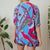 Vintage Abstract Blouse M