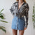Monochrome blouse M