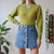 V neck jumper S