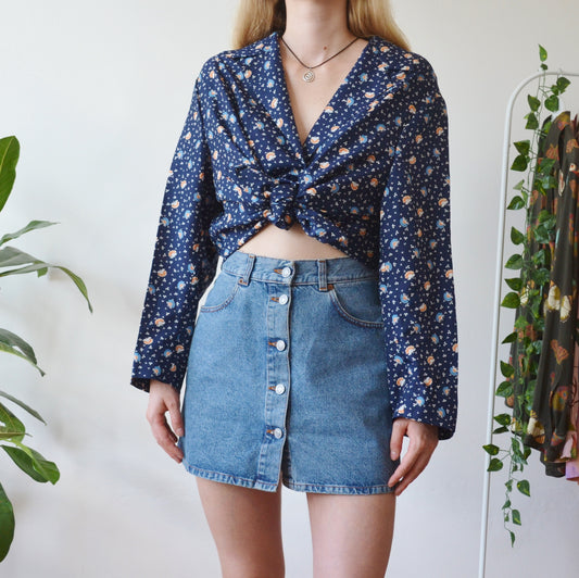 Floral blouse XL