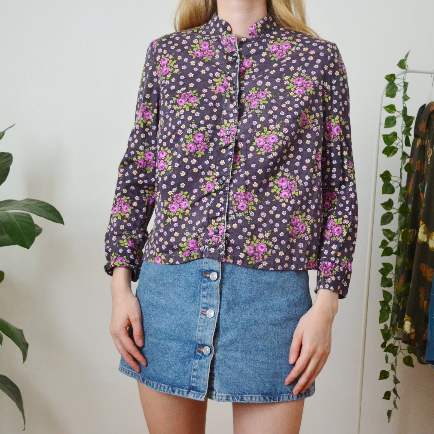 Floral blouse M