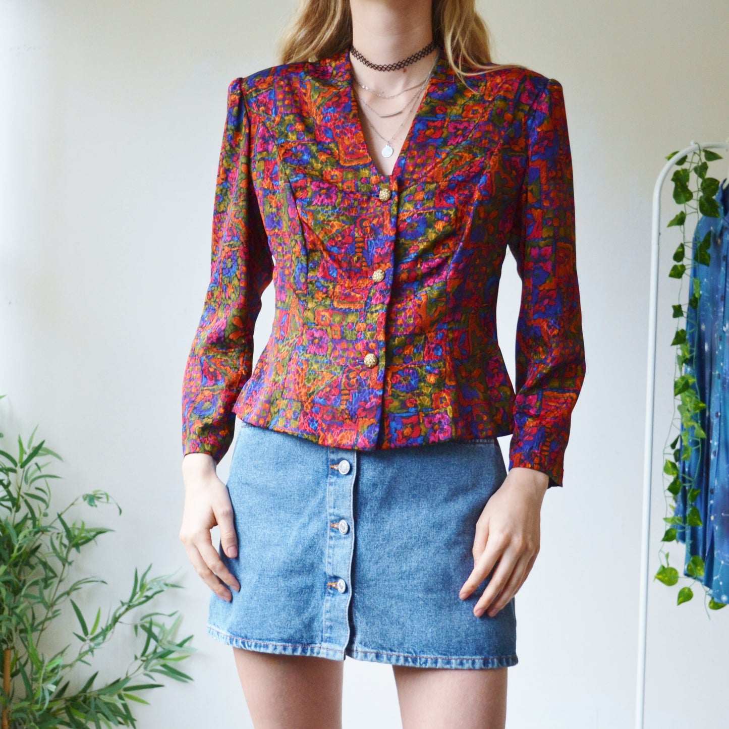 Retro blouse M