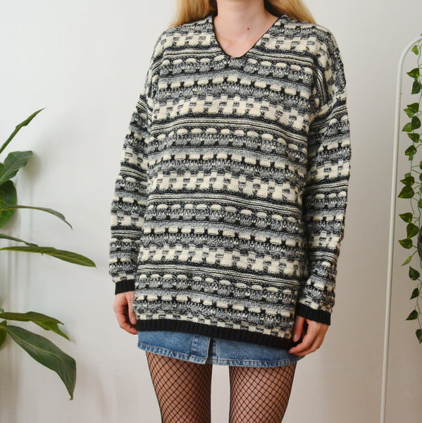 Monochrome jumper L