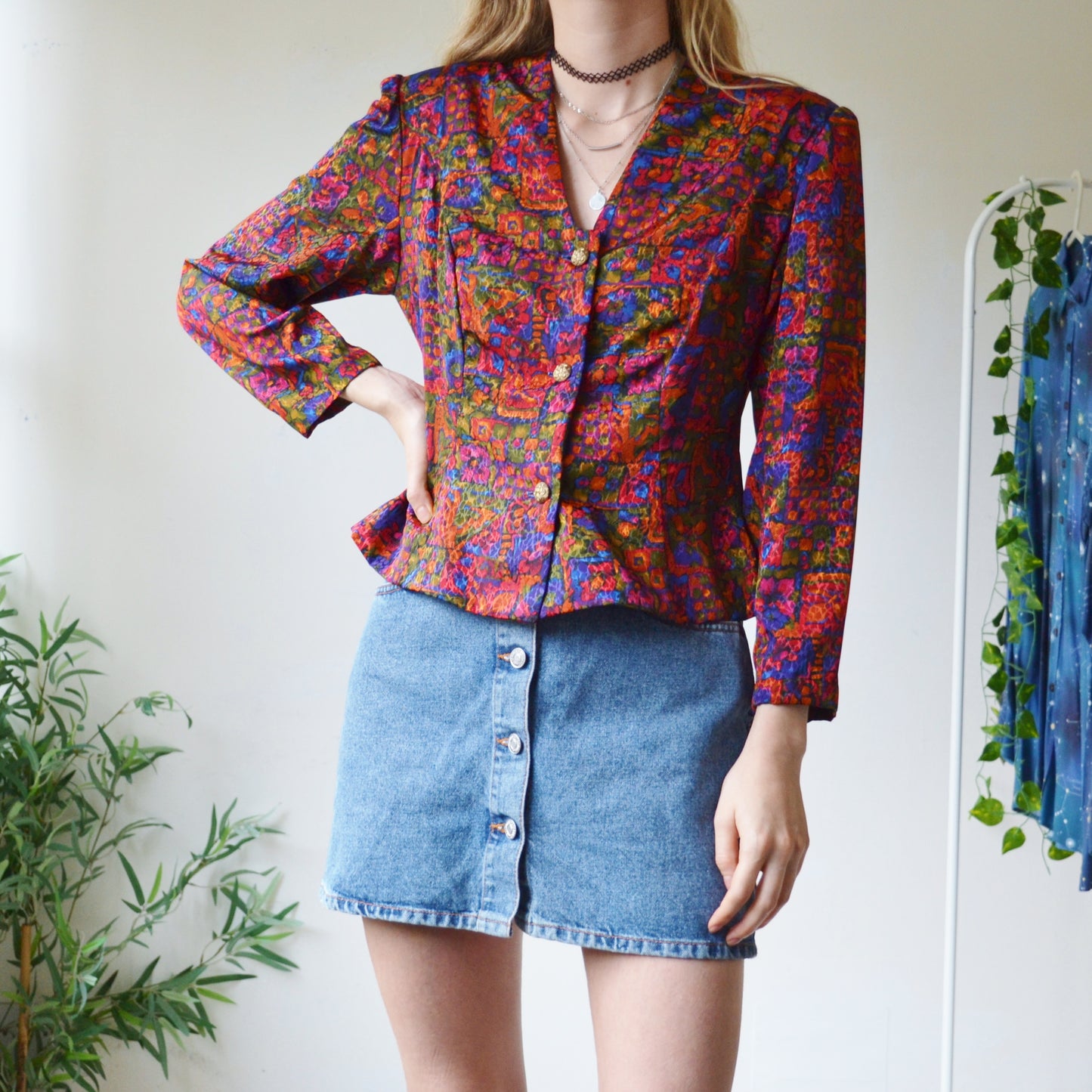 Retro blouse M
