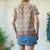 Floral blouse uk 12