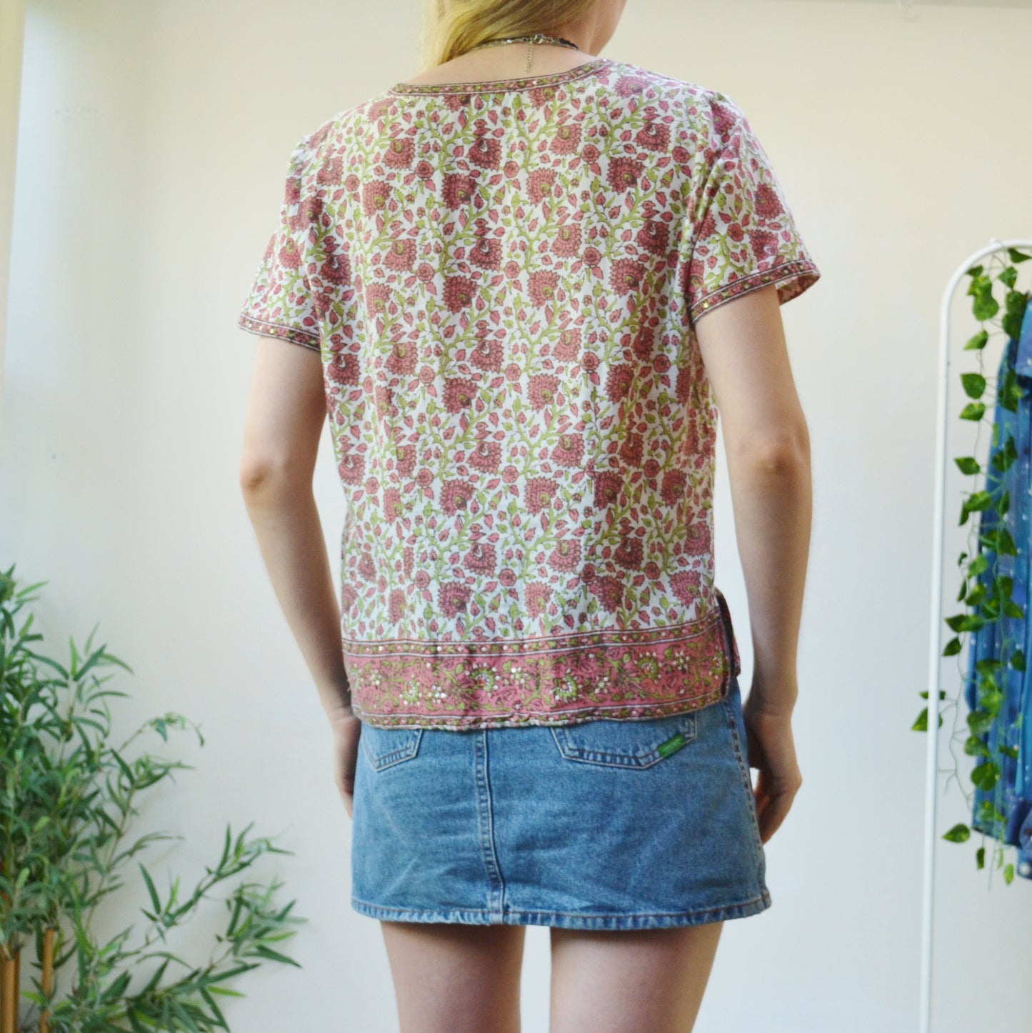 Floral blouse uk 12