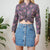 Floral blouse M