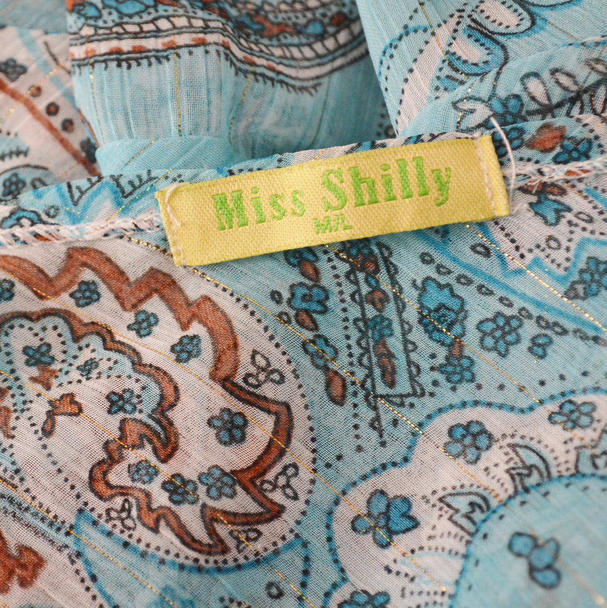 Vintage Paisley Top S