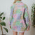 Vintage Patchwork Shirt L