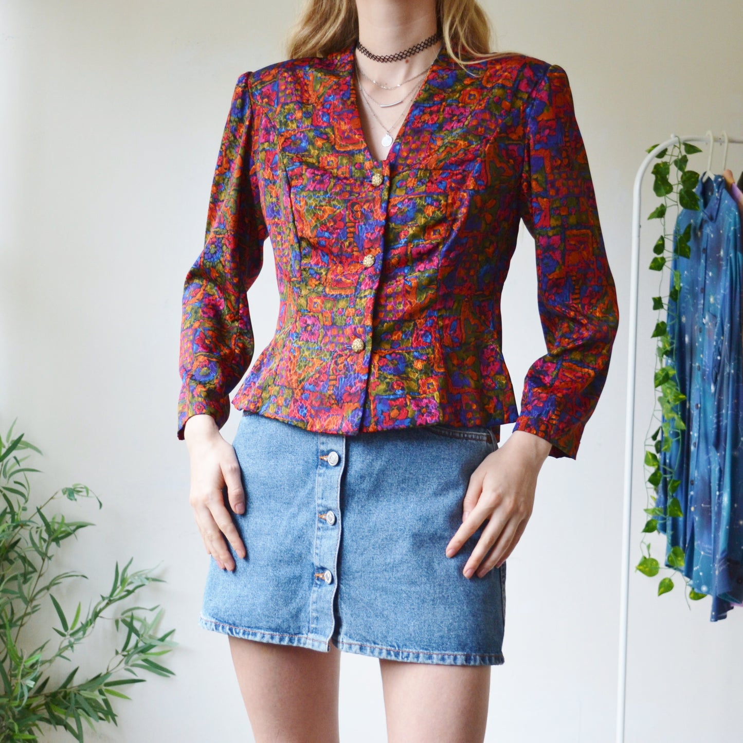 Retro blouse M