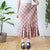 Check skirt UK 16