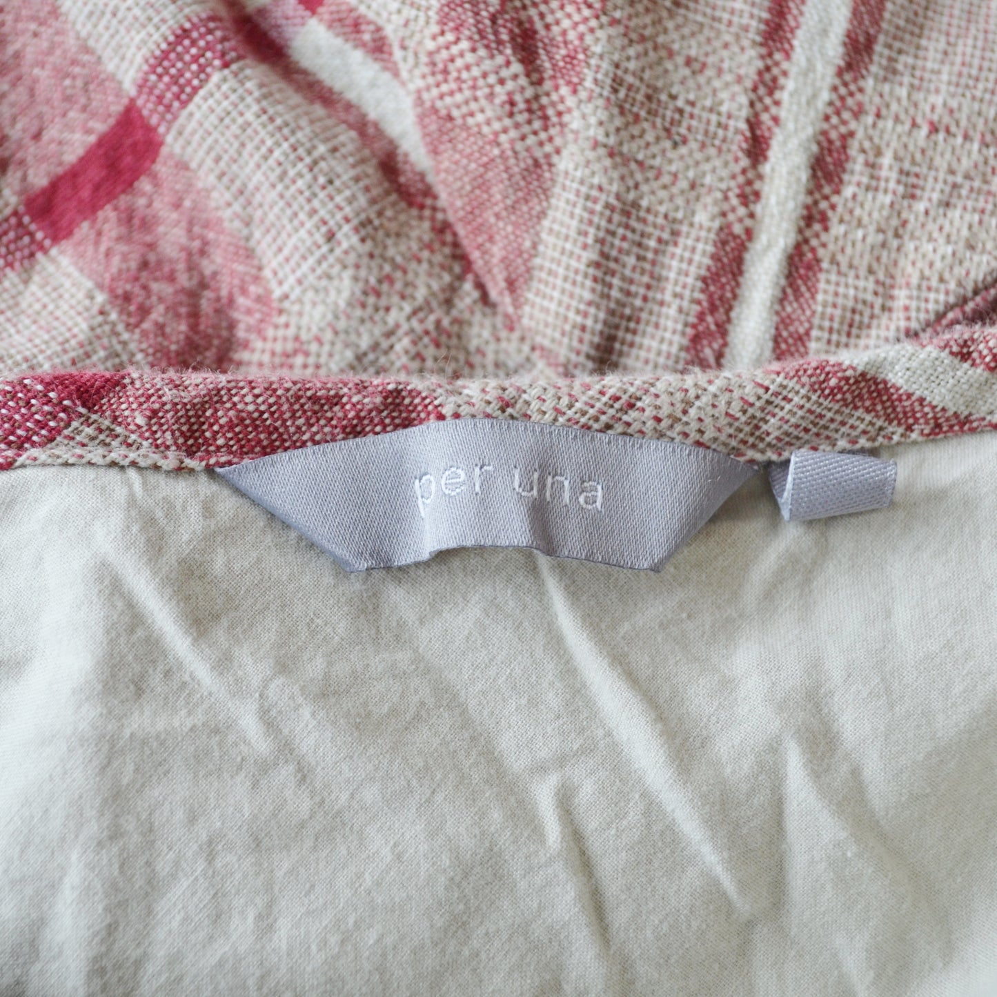 Check skirt UK 16