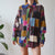 Vintage Patchwork Shirt L