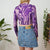 Abstract crop top XS