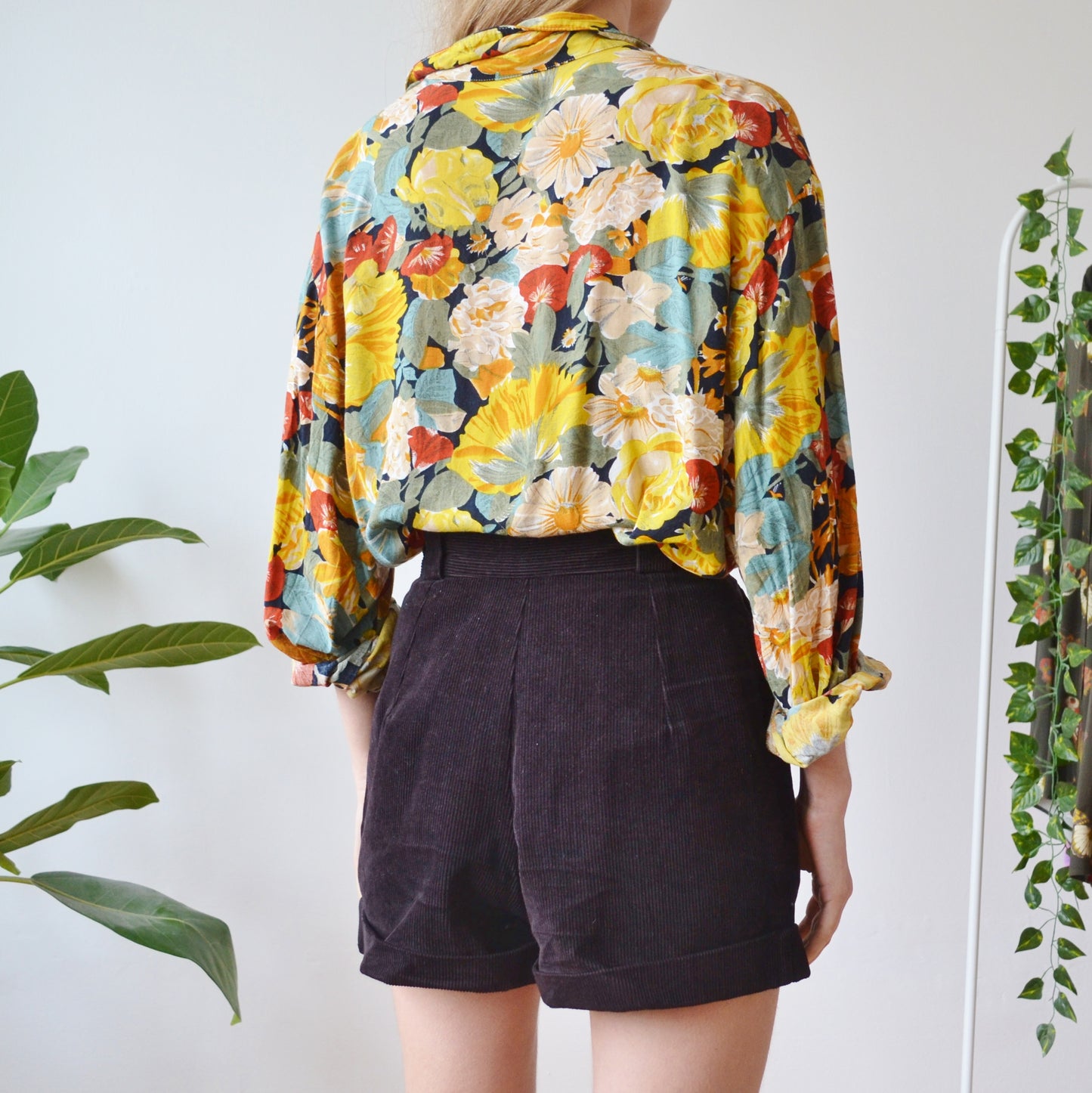 Cord shorts S